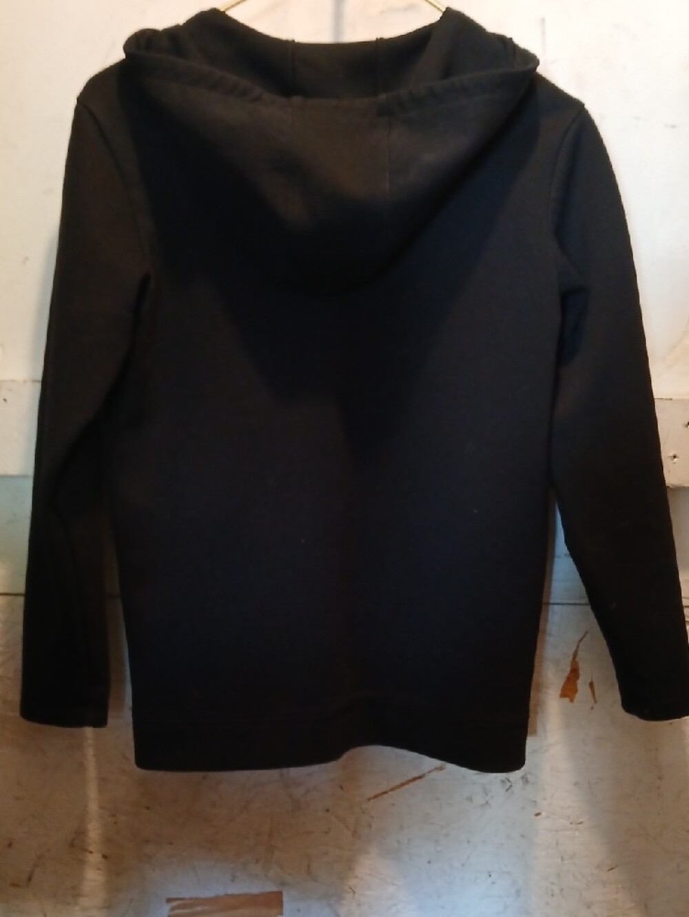 Boys Black Old Navy Dynamic Fleece Zip Up Hoodie Size XL - Picture 5 of 5